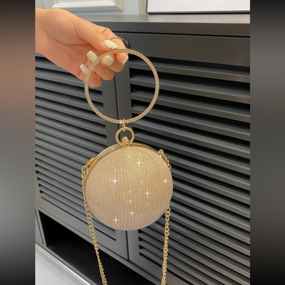 New Inventory 🔥Lightweight Glamorous Rhinestone Detail Mini Bag🔥